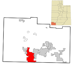 Lokasi di dalam Washington County