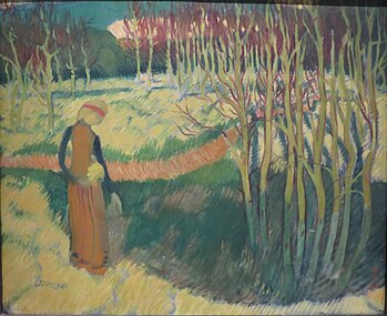 Maurice Denis: Motif Romanesque, 1890. Et af de tidligste nabismalerier