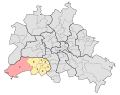 Deutsch: Wahlkreis Steglitz-Zehlendorf 7 für die Wahlen zum Abgeordnetenhaus von Berlin. Stand 2006