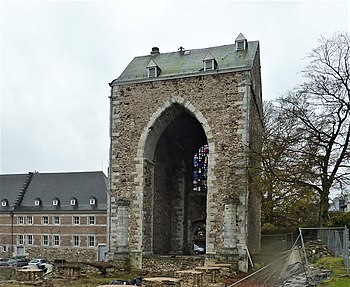 Ruine der Klosterkirche heute