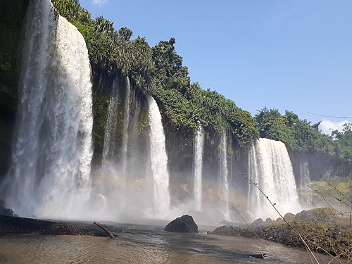 Located in Etung local government area of Cross River State in the South-South (Niger delta) region of Nigeria, very close to its border with Cameroon. Photograph: User:MuaMee