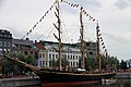 The Georg Stage of Denmark in Antwerp at the Tall ships races 2016