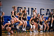 A Yellow Jackets women's basketball game in 2022