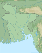 Location map Bangladesh is located in বাংলাদেশ