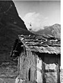 Legschindeldeckung, Lachung, Sikkim Deutsche Tibet-Expedition 1938/39