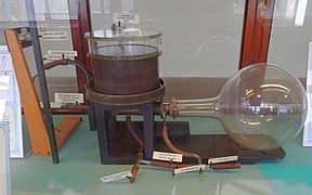 The original cloud chamber of C.T.R. Wilson