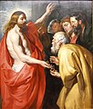 Jesus dona a Pere les claus del Cel de Pieter Paul Rubens, 1614