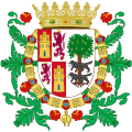 Personal Variant of the Spanish Monarchs Coat of Arms as Lords of Biscay 16th-17th Centuries
