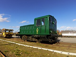 Tractor 125 at Vojens Station.