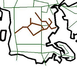 Haderslev Amts Jernbaner in Brown