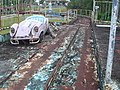 Parque de atraccións abandonado nos arredores de Chake-Chake