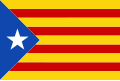 Katalán függetlenség zászlaja, (Estelada)