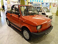 Polski Fiat 126p Cabrio – przód