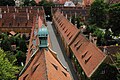 La Fuggerei, Augsbourg, construit 1516-1523 par Jakob Fugger en tant que fondation caritative