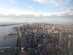 Midtown Manhattan from One World Observatory in 2017