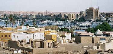 Nubian village in Elephantine Island