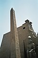 Obelisk en Luxor Tempel