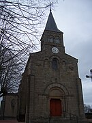 Façade de l'église.