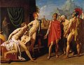Achille recevant les envoyés d'Agamemnon (1801) gan Jean-Auguste-Dominique Ingres.