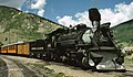 Train by the Durango and Silverton Narrow Gauge Railroad