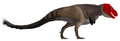 Tyrannosaurus era un terópodo que medía más de 12 m de largo, y era el superdepredador del oeste de Norteamérica.