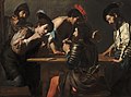 104 Valentin de Boulogne - Soldiers Playing Cards and Dice (The Cheats) uploaded by Adam Cuerden, nominated by Yann