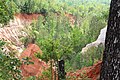 View from top of Providence Canyon