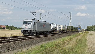 Die 185 417 im Eigenbesitz der TX Logistik in Dülmen.