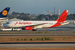 Airbus A320-200 der Avianca El Salvador