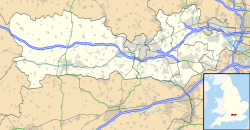 Hungerford ubicada en Berkshire