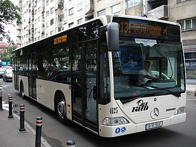 Typical public bus on route 131