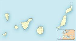 Tenerife ubicada en Canarias