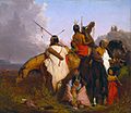 Charles Deas: Um grupo Sioux, 1845. Amon Carter Museum