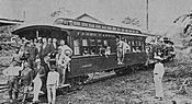 Viaje inaugural del Ferrocarril Verapaz en 1894