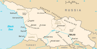 Peta Géorgia