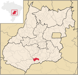 Kaart van Bom Jesus de Goiás