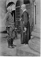 Pawło Skoropadsky i cesarz Wilhelm II w 1918
