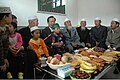 Una famiglia Hui che celebra il id ul-Fitr nello Ningxia