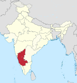 Location of ಮೈಸೂರು ರಾಜ್ಯ, ಹಳೆಯ ಮೈಸೂರು