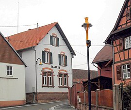 The town hall in Knœrsheim