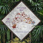 National Orchid Garden, Singapore - location map