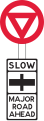 Slow, major road ahead