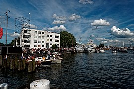 Sail Amsterdam - Het IJ - Passenger-Cyclist Ferry GVB - View East II.jpg