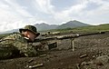 A Marine with a M82A3 .50-caliber rifle.