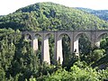 Viaduc de la Crueize, vallée de l'Enfer, near Saint-Leger-de-Peyre, Lozère, France (1880)