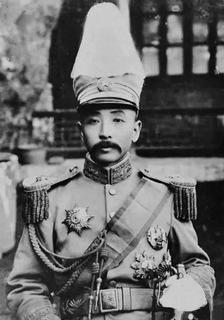 1922년 당시 봉천군벌 수령 시절의 장쭤린 장군