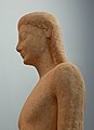 Hoofd van een kouros (Nationaal Archeologisch Museum, Athene)