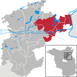 Amt Britz-Chorin-Oderbergs läge i Landkreis Barnim, Brandenburg