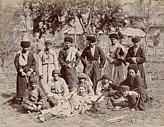 Combattants ossètes, 1881