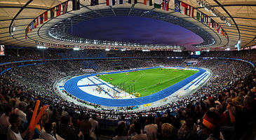 1936年ベルリンオリンピックや2006 FIFAワールドカップ決勝が開かれた「ベルリン・オリンピアシュタディオン」